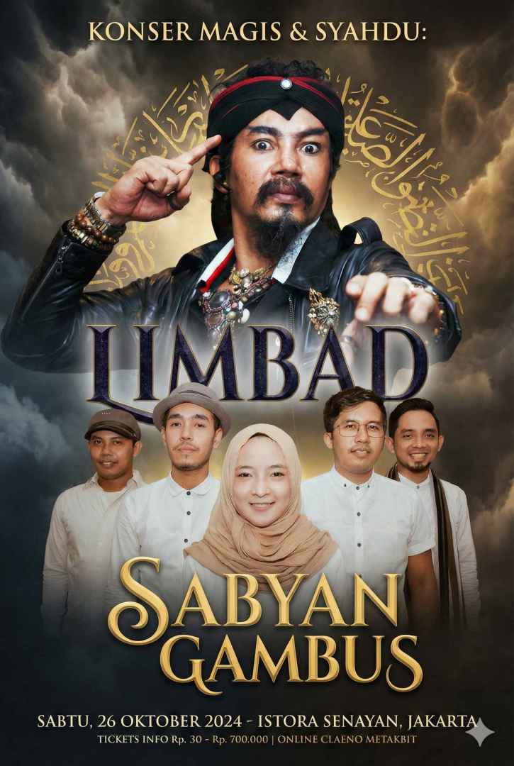 Bernyayi bersama Limbad x Sabyan